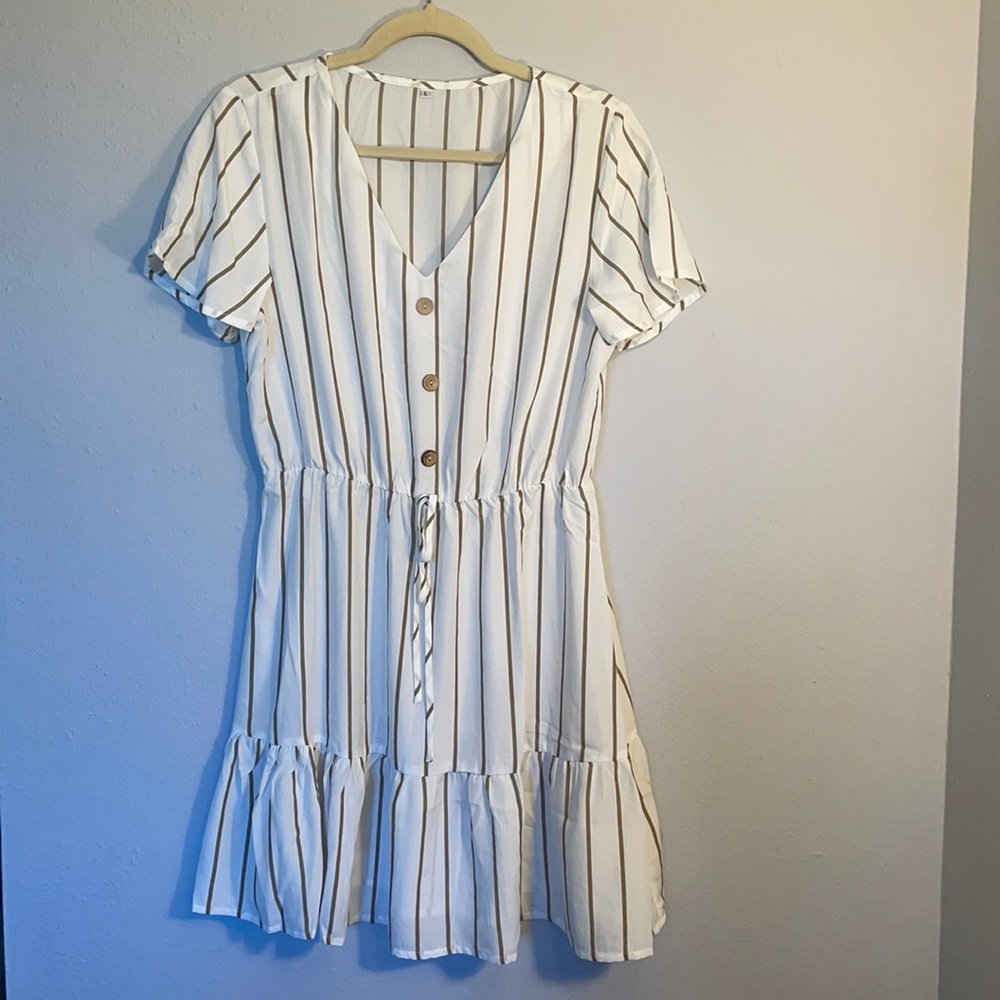 Striped Casual Dress
